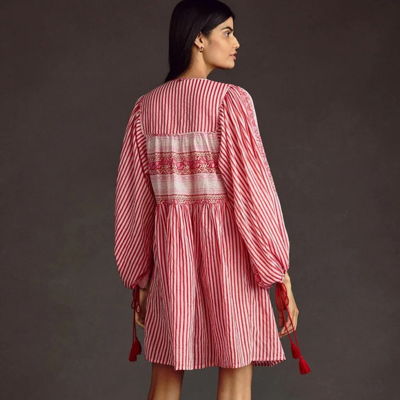 ANTIK BATIK amelie mini dress in pink Size XS NWOT - Picture 3 of 9